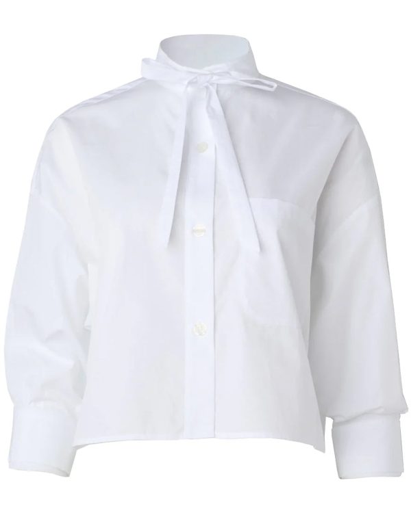 White Darling Shirt Online Hot Sale