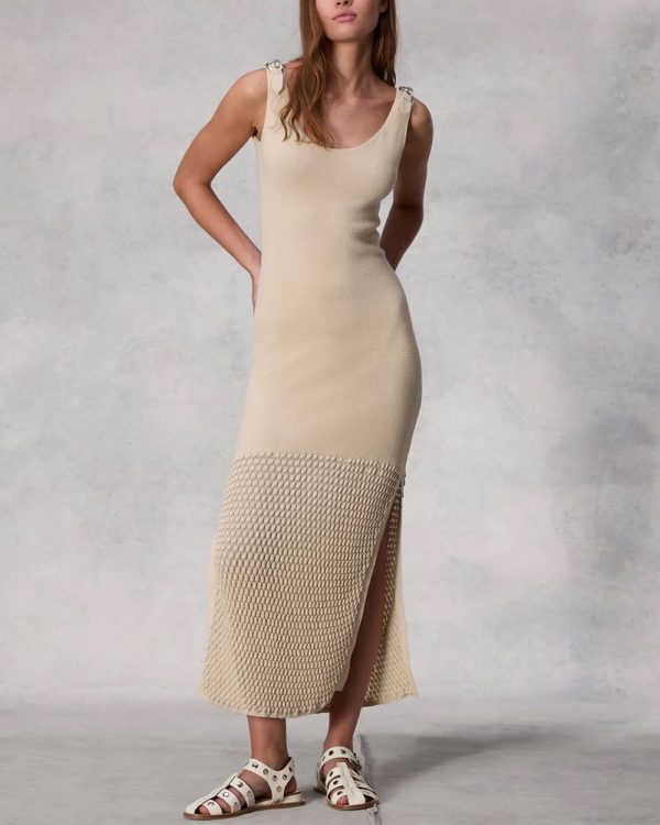 Beige Georgia Dress Discount