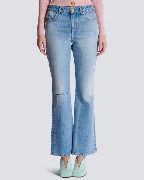 Bleu Flare Jean in Light Wash Cheap