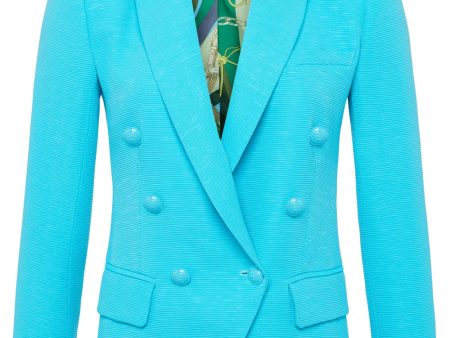 Blue Atoll Kenzie Double Breasted Blazer Supply