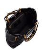 1945 Soft Cabas Embossed Leather Tote in Black Online Hot Sale