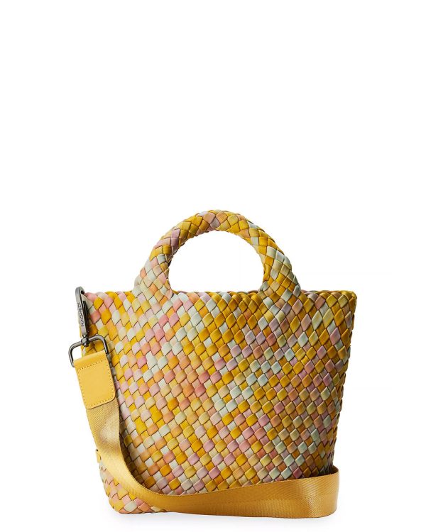 St. Barths Mini Tote in Saffron Online now