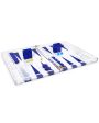 Blue Lucite Backgammon Set For Discount