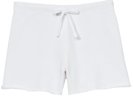 White Pearl Sweatshort on Sale