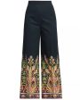 Black Kaleidoscope Print Pant For Discount