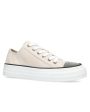 Monili Toe-Cap Sneaker in White For Cheap