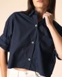 Superfine Cotton Next Ex Shirt in Midnight Sale