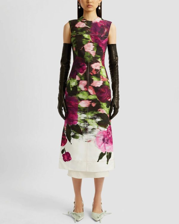 Wisteria Sleeveless Midi Dress Online Hot Sale