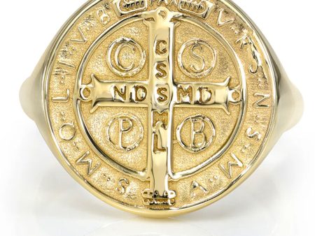 Baby St. Benedict Signet Ring Online Sale