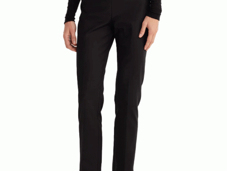 Black Cigarette Leg Trousers Online now