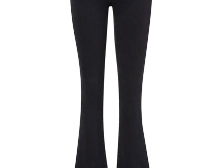 Beverly Skinny Flare Jean in Washed Onyx For Sale