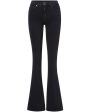 Beverly Skinny Flare Jean in Washed Onyx For Sale