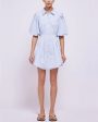 Blue Haze Cleo Balloon Pintuck Mini Dress Online now