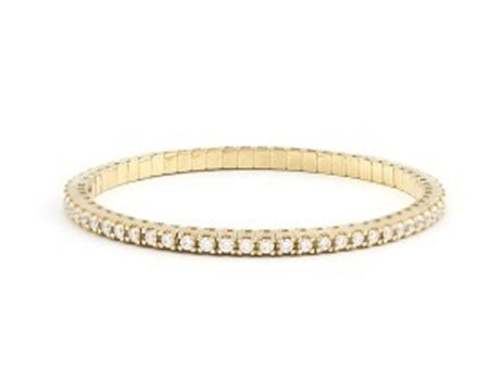 XS Gold Diamond Stretchy Bracelet For Cheap