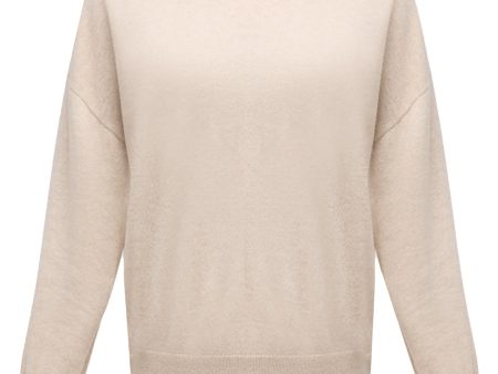 Wheat Monili Collar Sweater For Cheap