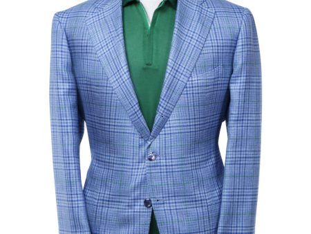 Blue and Green Plaid Sportcoat Supply