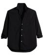 Black Eileen Button Up Shirt Hot on Sale