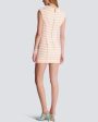 Blanc and Jaune Miami Tweed Buttoned Mini Dress For Cheap