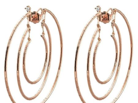 Triple Hoop Earrings For Cheap