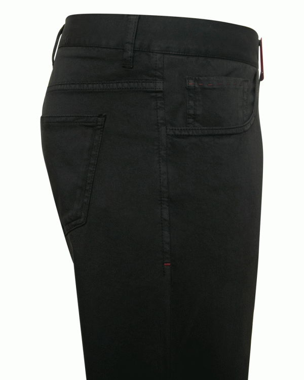 Anthracite Cotton Cashmere Slim Straight 5 Pocket Pant Sale