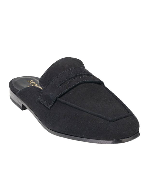 Riviera Mule Loafers in Black Online