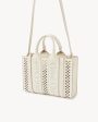 Small Woody Tote Bag in Ivory Discount