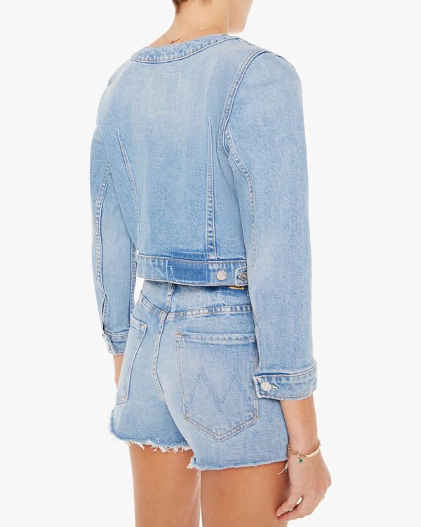 The Picky Denim Jacket in Let Them Eat Cake Hot on Sale