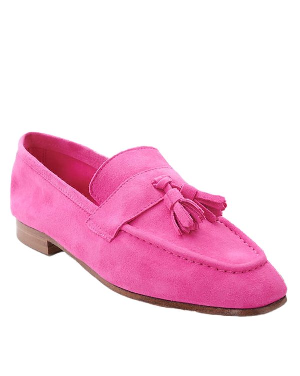 Trevi Tassel Loafer in Fushia Online now