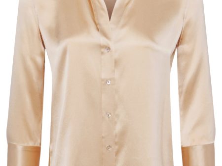 Toasted Almond Dani Blouse For Sale