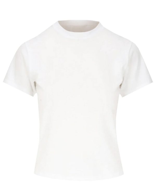 White Jersey His Tee For Discount