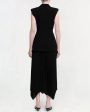 Black Helena Blazer Midi Dress Hot on Sale