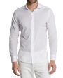 White Long Sleeve Sportshirt Discount