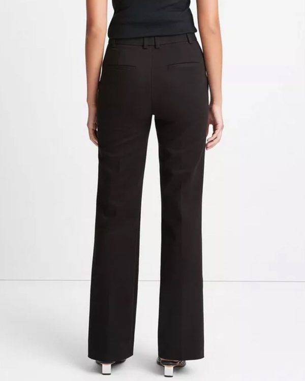 Black Stretch Bootcut Trouser Online