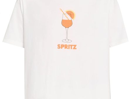 The Modern Spritz Tee in White Cheap