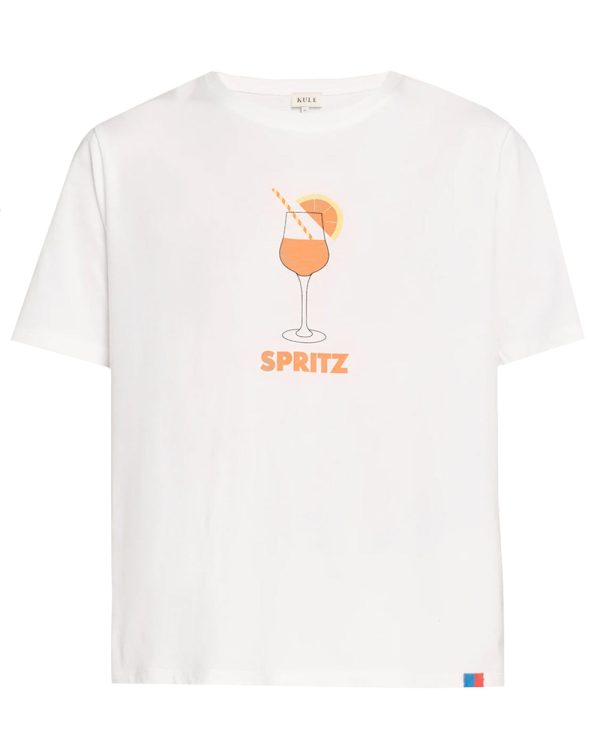 The Modern Spritz Tee in White Cheap