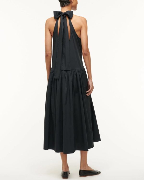 Black Marlowe Midi Dress Fashion