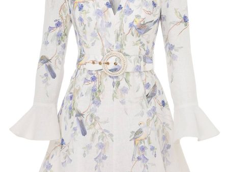 Blue Birds Natura Mini Dress Sale