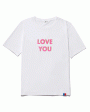 The White Modern Love Tee Online now