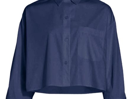 Superfine Cotton Next Ex Shirt in Midnight Sale