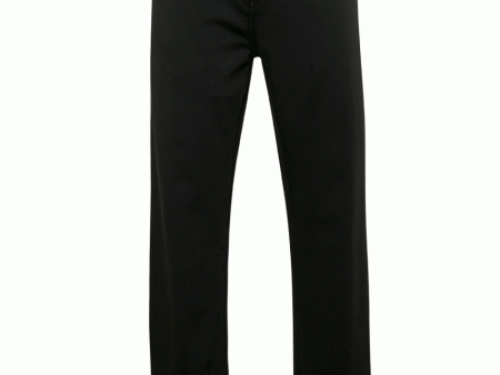 Anthracite Cotton Cashmere Slim Straight 5 Pocket Pant Sale