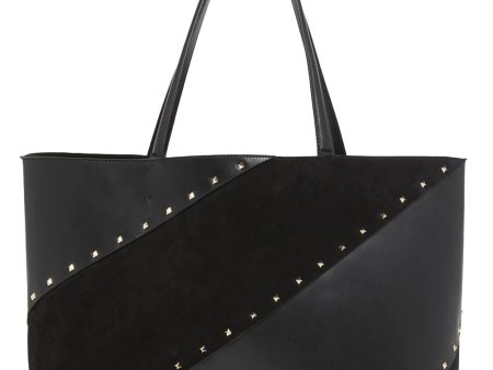 Wispy Large Rockstud Tote in Black Online now