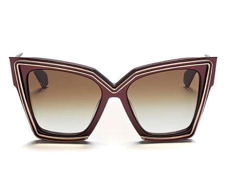 V-Grace Sunglasses in Bordeaux Cheap