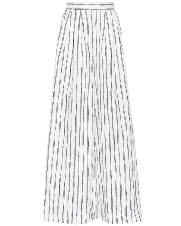 Black and White Stripe Harper Pant Online now