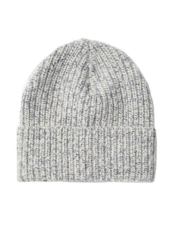 Blue Cashmere Knit Beanie Online Sale