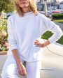 White Monterey Knitted Sweater Fashion