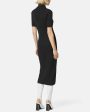 Black Barocco Knit Dress Online Sale