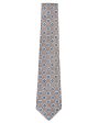 Blue and Tan Floral Tie Online now