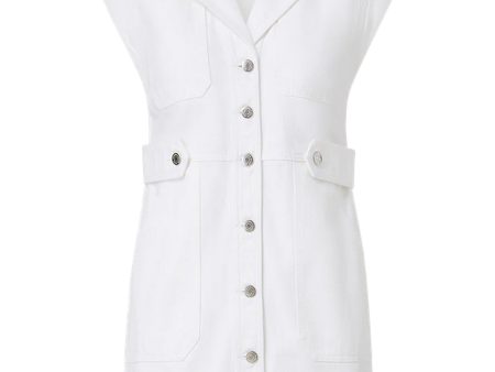 White Jax Shirt Dress Fashion