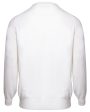 White Cashmere Quarter Zip Sweater For Sale