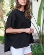 Black Original Olive Capelet Hot on Sale